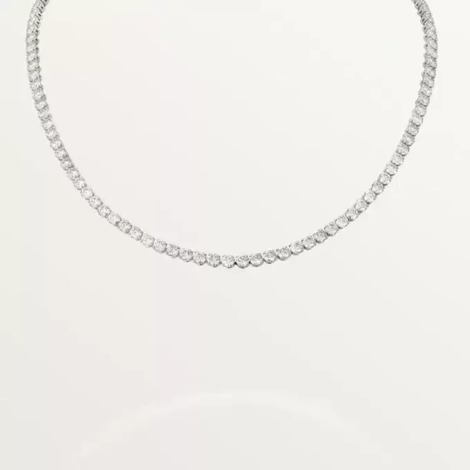 Essential Lines-halsketting – Platina, diamanten – Cartier