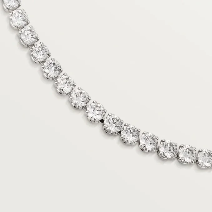 Lignes Essentielles-halsketting, briljantgeslepen diamanten