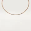 Essential Lines-halsketting – Roségoud, diamanten – Cartier