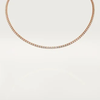 Essential Lines-halsketting – Roségoud, diamanten – Cartier