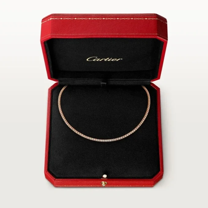 Lignes Essentielles-halsketting, briljantgeslepen diamanten