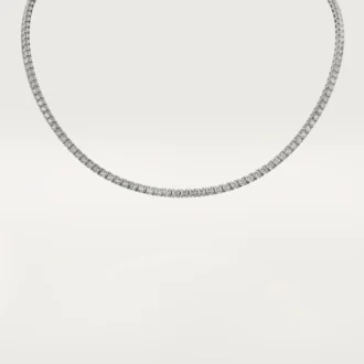 Lignes Essentielles-halsketting, briljantgeslepen diamanten