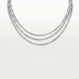 Essential Lines-halsketting – Witgoud, diamanten – Cartier