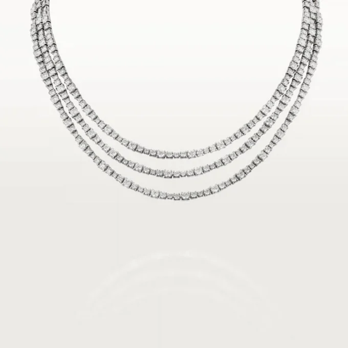 Essential Lines-halsketting – Witgoud, diamanten – Cartier