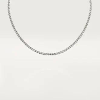 Lignes Essentielles-halsketting, briljantgeslepen diamanten
