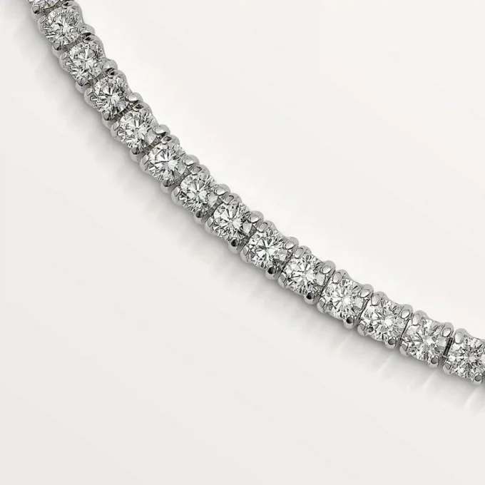 Essential Lines-halsketting – Witgoud, diamanten – Cartier