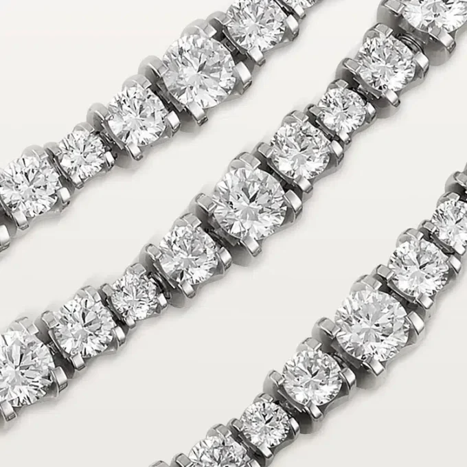 Essential Lines-halsketting – Witgoud, diamanten – Cartier