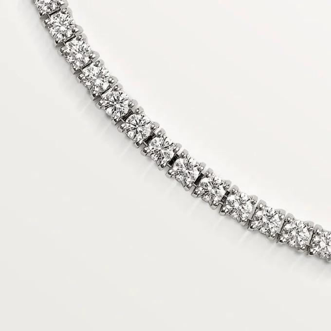 Essential Lines-halsketting – Witgoud, diamanten – Cartier