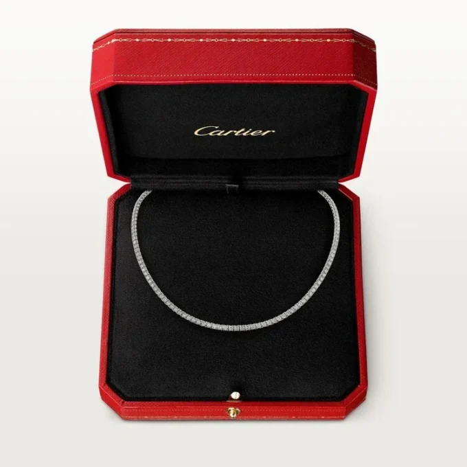Essential Lines-halsketting – Witgoud, diamanten – Cartier