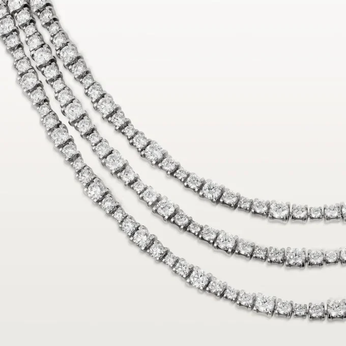 Essential Lines-halsketting – Witgoud, diamanten – Cartier