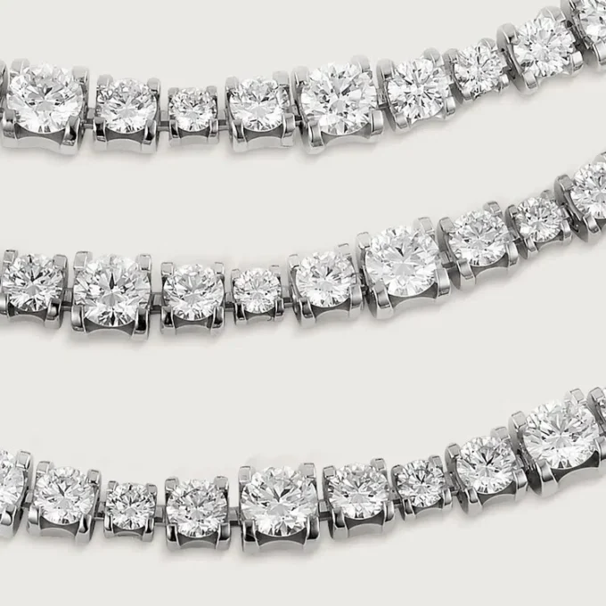 Essential Lines-halsketting – Witgoud, diamanten – Cartier