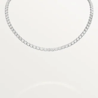 Lignes Essentielles-halsketting, briljantgeslepen diamanten