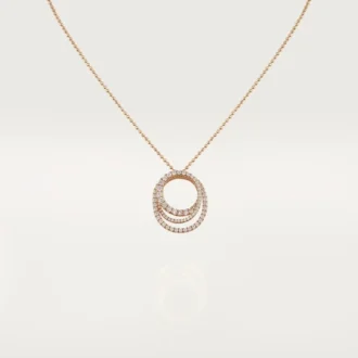Etincelle De Cartier-halsketting – Roségoud, diamanten – Cartier