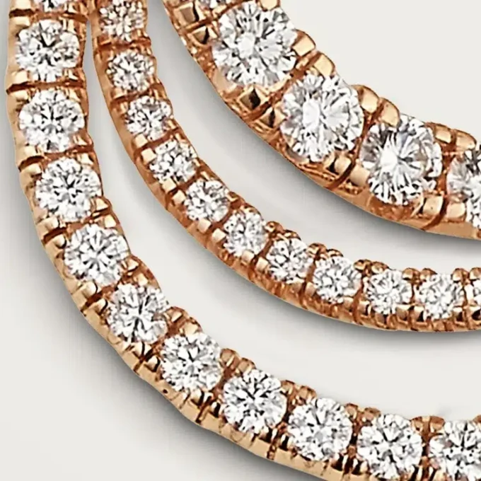 Etincelle De Cartier-halsketting – Roségoud, diamanten – Cartier