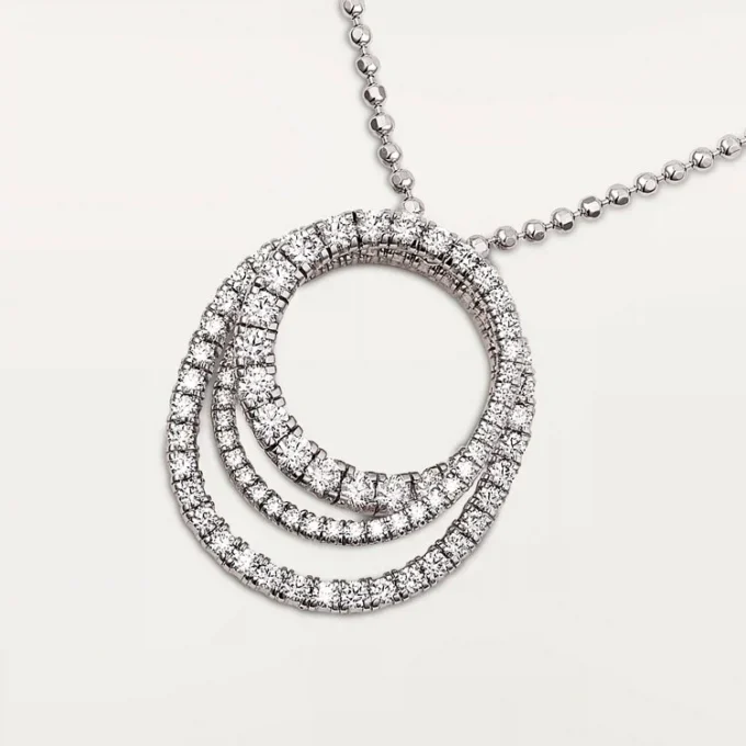 Etincelle De Cartier-halsketting – Witgoud, diamanten – Cartier