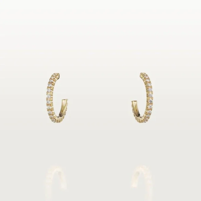 Etincelle De Cartier Oorbellen – Geelgoud, Diamanten – Cartier