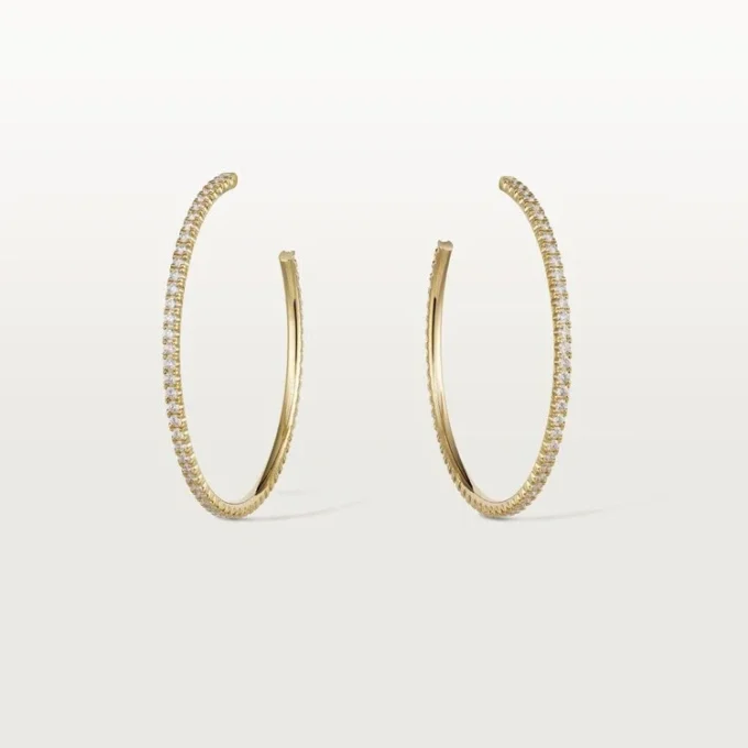 Etincelle De Cartier Oorbellen – Geelgoud, Diamanten – Cartier