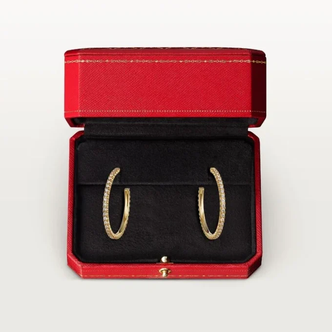 Etincelle De Cartier Oorbellen – Geelgoud, Diamanten – Cartier