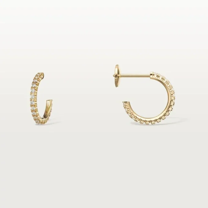 Etincelle De Cartier Oorbellen – Geelgoud, Diamanten – Cartier