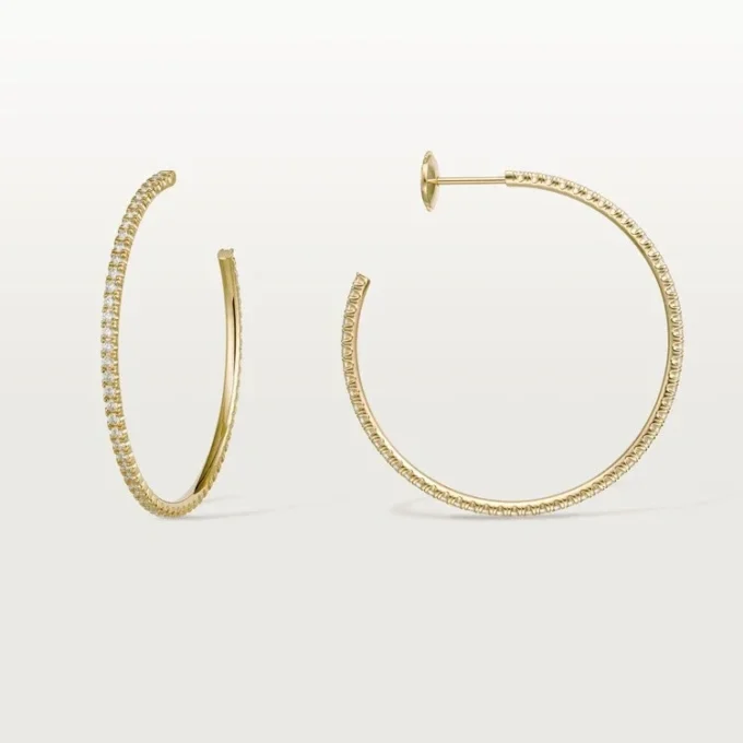Etincelle De Cartier Oorbellen – Geelgoud, Diamanten – Cartier