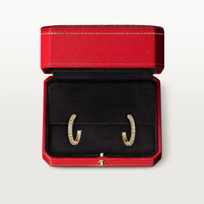 Etincelle De Cartier Oorbellen – Geelgoud, Diamanten – Cartier