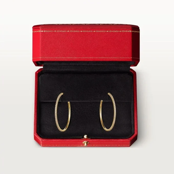 Etincelle De Cartier Oorbellen – Geelgoud, Diamanten – Cartier