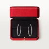 Etincelle De Cartier-oorbellen, groot model – witgoud, diamanten – Cartier