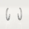Etincelle De Cartier Oorbellen, Klein Model – Witgoud, Diamanten – Cartier