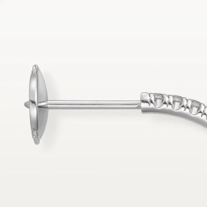 Etincelle De Cartier Oorbellen, Middelgroot Model – Witgoud, Diamanten – Cartier
