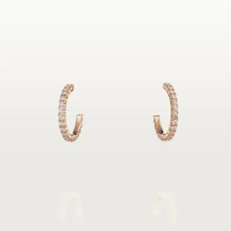 Etincelle De Cartier Oorbellen – Roségoud, Diamanten – Cartier