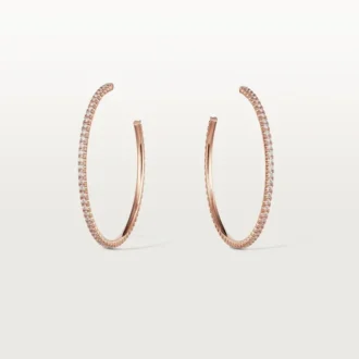 Etincelle De Cartier Oorbellen – Roségoud, Diamanten – Cartier