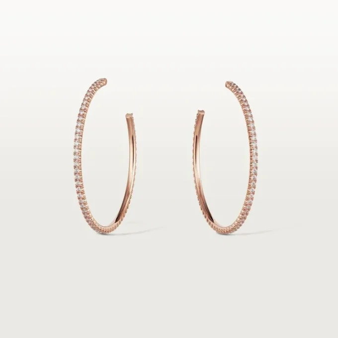 Etincelle De Cartier Oorbellen – Roségoud, Diamanten – Cartier