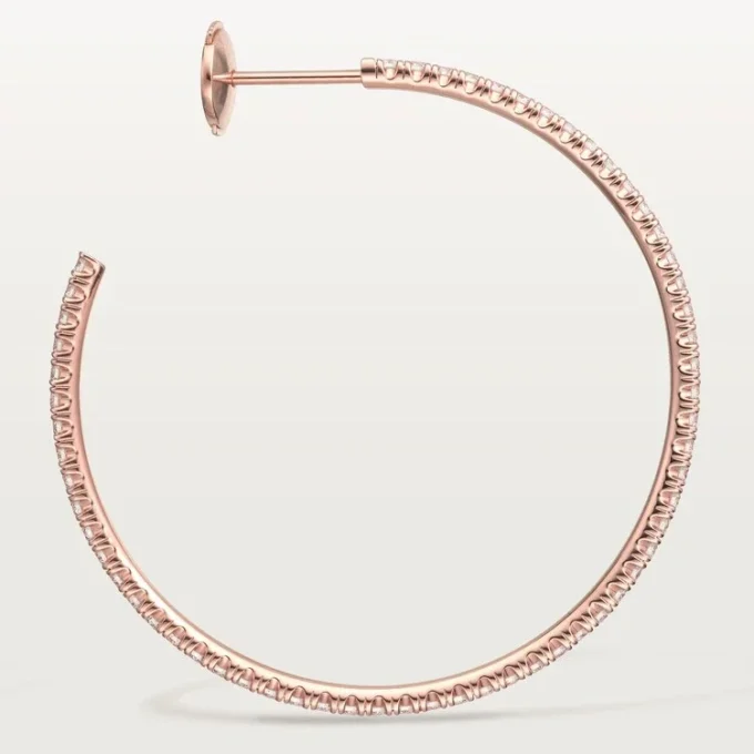 Etincelle De Cartier Oorbellen – Roségoud, Diamanten – Cartier