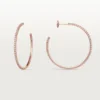 Etincelle De Cartier Oorbellen – Roségoud, Diamanten – Cartier