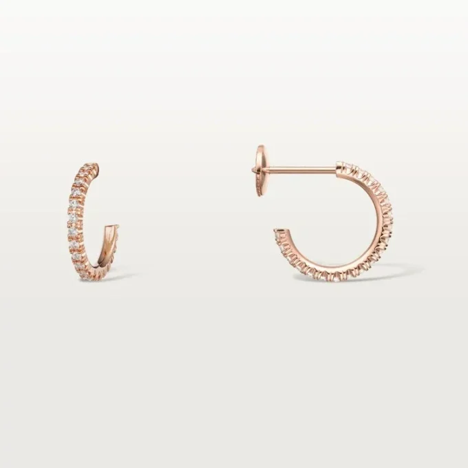 Etincelle De Cartier Oorbellen – Roségoud, Diamanten – Cartier