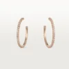 Etincelle De Cartier Oorbellen – Roze Goud, Diamanten – Cartier