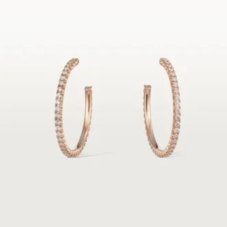 Etincelle De Cartier Oorbellen – Roze Goud, Diamanten – Cartier
