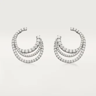 Etincelle De Cartier Oorbellen – Witgoud, Diamanten – Cartier