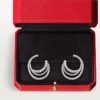 Etincelle De Cartier Oorbellen – Witgoud, Diamanten – Cartier
