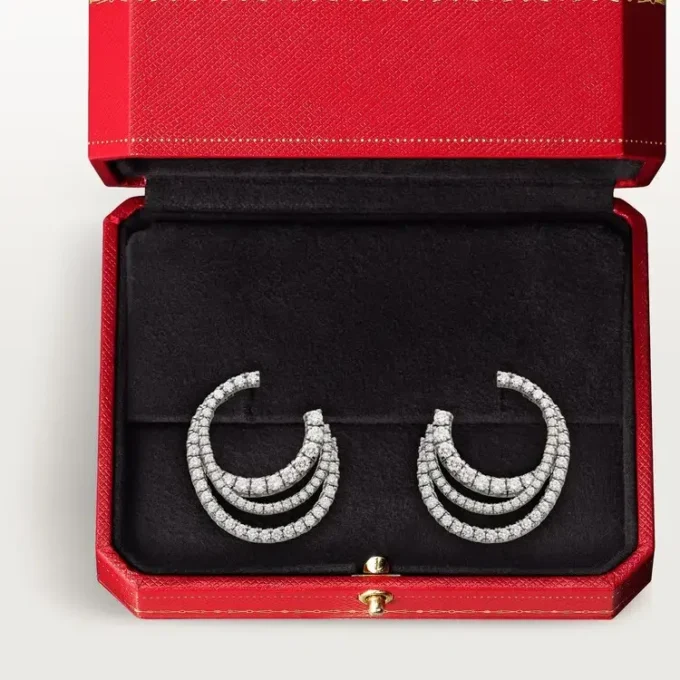 Etincelle De Cartier Oorbellen – Witgoud, Diamanten – Cartier