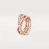 Etincelle De Cartier-ring – Roségoud, diamanten – Cartier