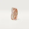 Etincelle De Cartier-ring – Roségoud, diamanten – Cartier