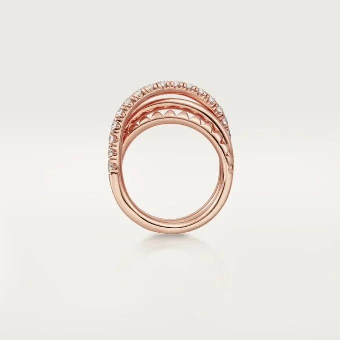 Etincelle De Cartier-ring – Roségoud, diamanten – Cartier