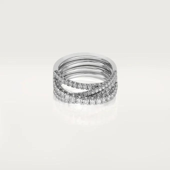 Etincelle De Cartier-ring – Witgoud, diamanten – Cartier