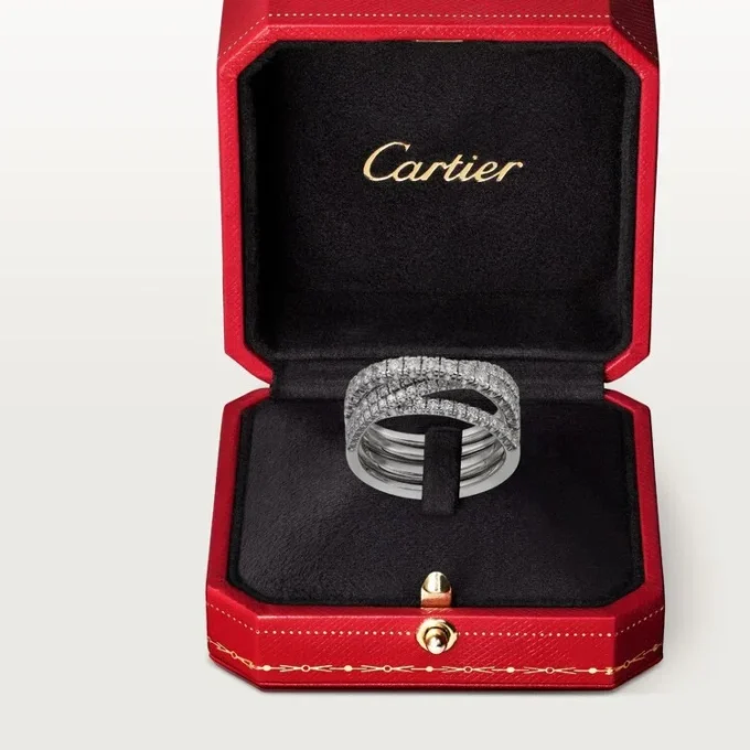 Etincelle De Cartier-ring – Witgoud, diamanten – Cartier