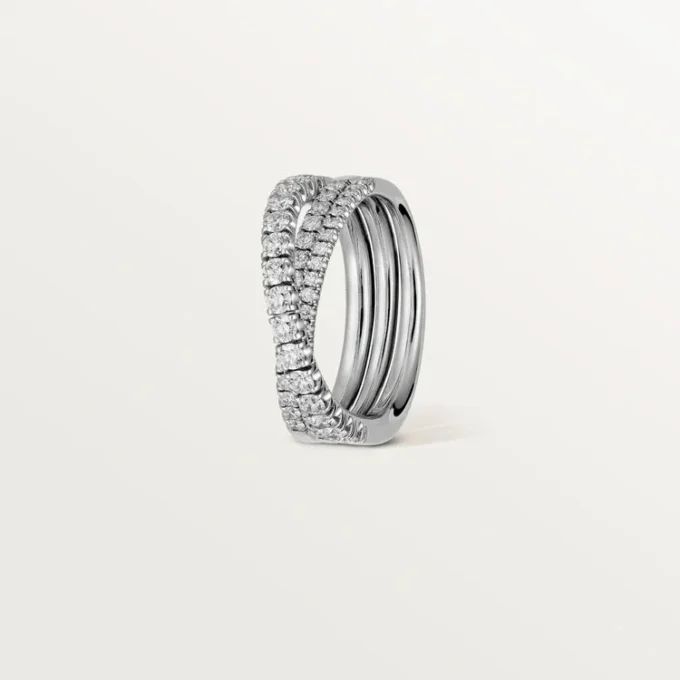 Etincelle De Cartier-ring – Witgoud, diamanten – Cartier