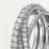 Etincelle De Cartier-ring – Witgoud, diamanten – Cartier