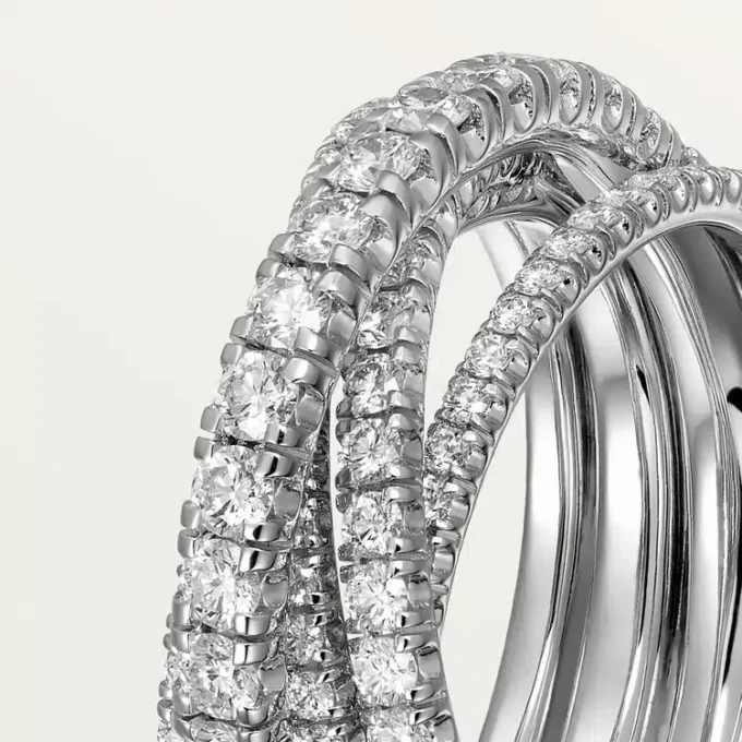 Etincelle De Cartier-ring – Witgoud, diamanten – Cartier