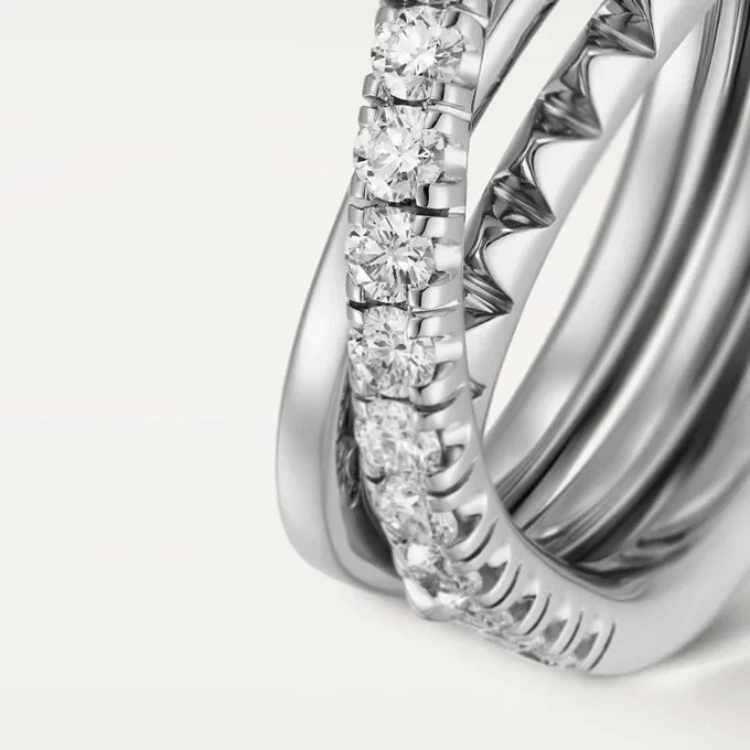 Etincelle De Cartier-ring – Witgoud, diamanten – Cartier