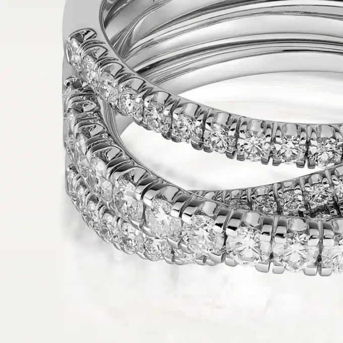Etincelle De Cartier-ring – Witgoud, diamanten – Cartier